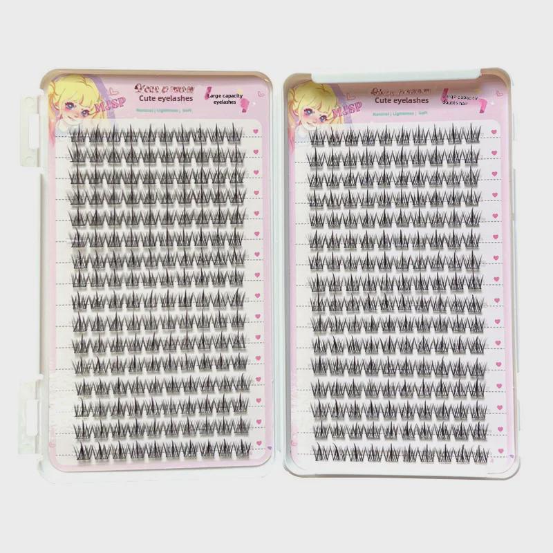 Mengji Shangpin Lazy Trilogy Fotogenische Dicke Segmentierte Wimpernbuch