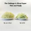 RCOAIMT Cabbage Slicer, Julienne Slicer, Fixed Thickness Vegetable Slicer ? Ultra-Thin Cabbage Shredder for Salads, Jicama, Tacos, Onions, and Potato