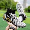 Fashion Unisex Soccer Shoes Football Cleats Soccer Ankle Boots Youth Training Sneakers Outdoor Sports Shoes