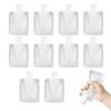 10Pcs 30/50/100ML Thickened Travel Subpackage Cosmetic Lotion Shower Gel Shampoo Portable Facial Cleanser Storage Organizer Bag