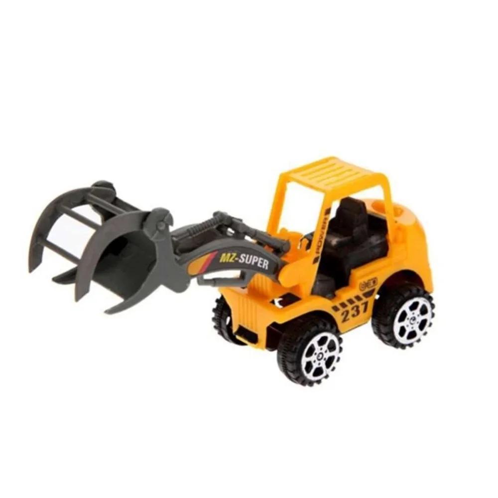 2Pcs Kids Toy Mini Engineering Vehicle Car Truck Excavator Model Toys Boy Gifts Kidstoys