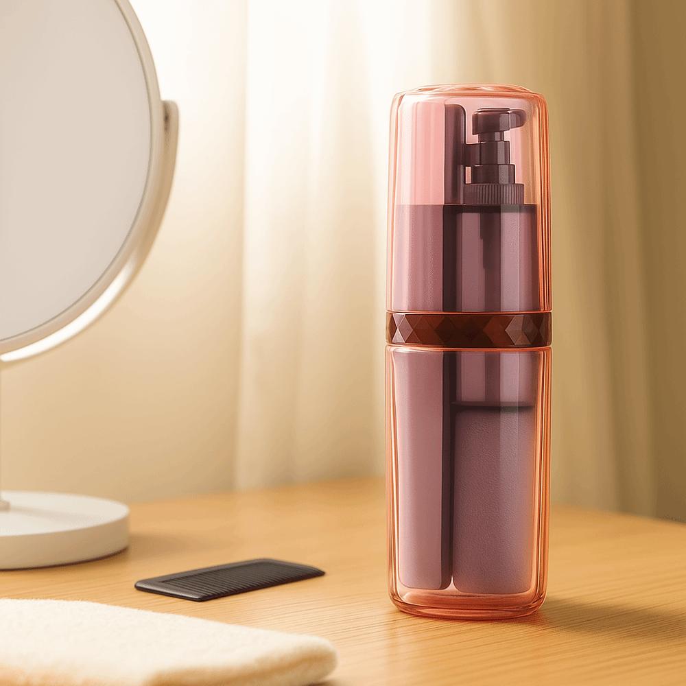 Partitioned Toothbrush Storage Box Waterproof Toothbrush Cup Case  School