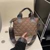 Designer Brand  Quilted Padded Large Tote Nylon Women Handbags Luxury Design Shoulder Crossbody Bags