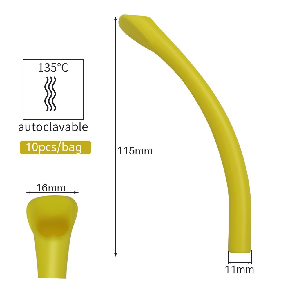 1 stk. autoklaverbare sterke sugepunkter for tannleger, svake sugepunkter for tannleger, andnebb-evakueringspunkter, aspirator, spyttrørssugpunkter