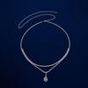 Claw Chain Rhinestone Water Drop Waist Chain Sexy Personality Pendant Waist Jewelry Body Chain Niche Fashion Women'S Chain Belt