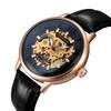 Men's Watches Luxury Brand Wind Hand Mechanical Skeleton Mens Watches Stainless Steel Band Bracelet Mesh Bracelet 2025
