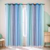 Children's Room Curtains with Eyelets, Voile Eyelet Curtains, Star Curtains