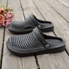 Thickened, Solid Color Unisex Clogs, Lightweight Non-Slip EVA Slides, Summer Indoor and Outdoor Beach Garden Sandals.