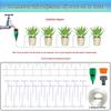 Automatic Adjustable Drip Irrigation System for Potted Plants - Ideal for Lazy Gardeners & Travelers