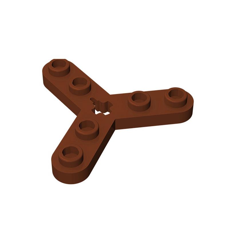 Non-Toxic Moc 10Pcs 32125 Plate Rotor 3 Blade Building Blocks Kit Propeller Board Bricks Particle Educational Toys Children Birthday Gifts