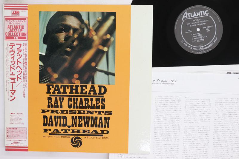 

LP Record RAY CHARLES DAVID NEWMAN Fathead AMJY1304 ATLANTIC 1992 Japan Obi Jazz Used