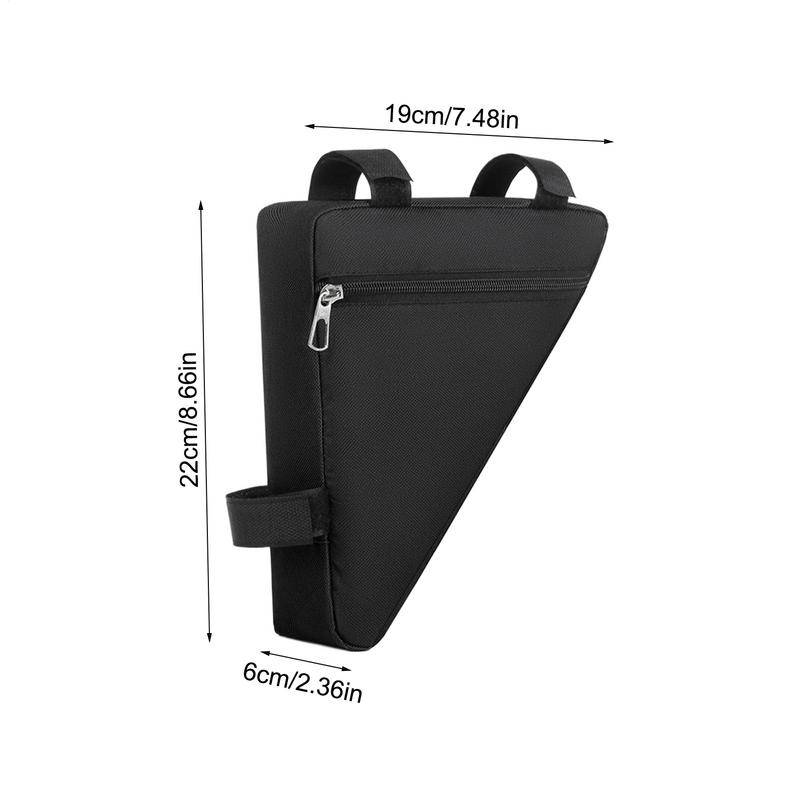 Cycling Frame Tool Bag Cycling Tool Bag Pouch Oxford Fabric Storage Tool For Storing Wallets Smartphones Cable Locks Repair