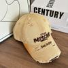 Retro-Baseballkappe mit Stickerei für Damen und Herren mit Sonnenschutz und verstellbarer Passform