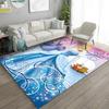 Various Styles and Sizes Princess Cinderella Pattern Carpets Bedroom Play Mat Living Room Areas Rug Home Decoration Luxury Gifts