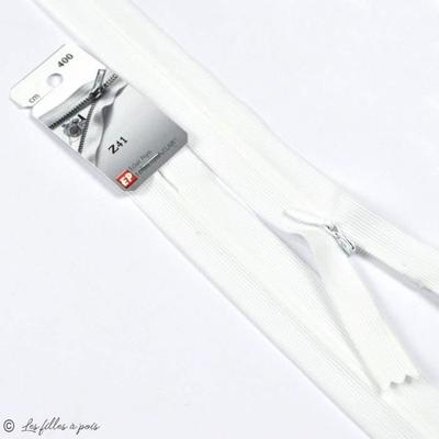 Zipper - ECLAIR - Invisible - Oeko-Tex - 22 Cm - White