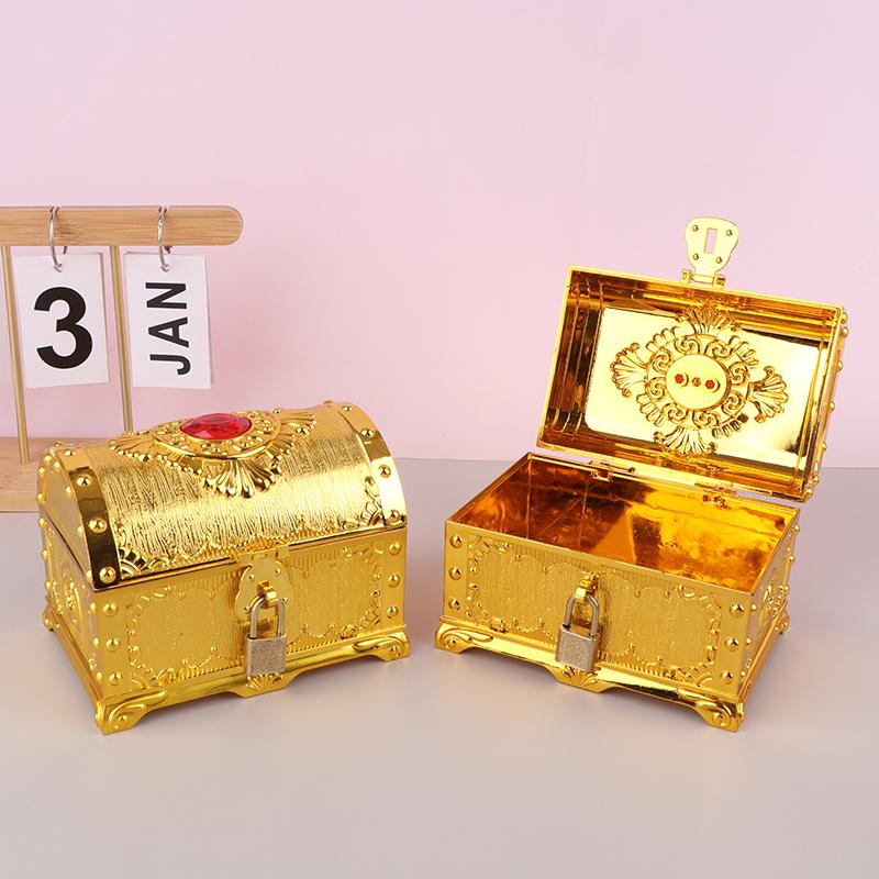 Pirátská truhla s pokladem Dekorace Dobrodružná krabička s pokladem se zámkem Hračky pro kluky holky Děti Ceny Děti Praktické dárky