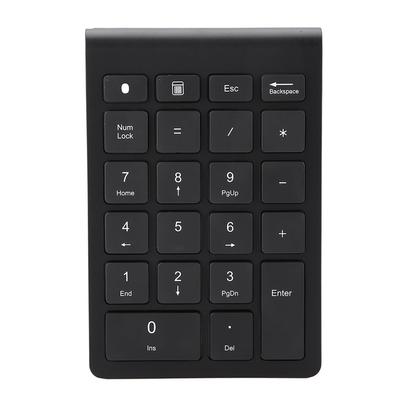 Čierna 22-klávesová mini numerická klávesnica bezdrôtová Bluetooth numerická klávesnica pre OS X PC