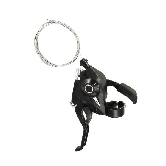 EF51-8 Thumb Shifter Trigger Handle 3x8 Speed Aluminum Alloy Ergonomic Speed Shifter for Mountain Bike