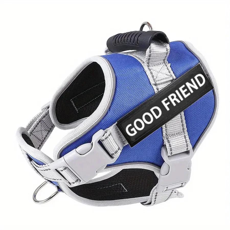 Küçük ve Orta Boy Köpekler İçin Köpek Tasması, Ayarlanabilir Yansıtıcı Evcil Hayvan Yelek Tasması, Açık Hava Yürüyüşleri İçin