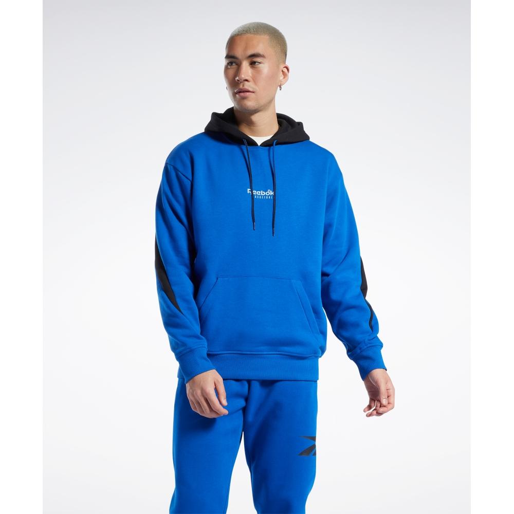 

Reebok [sweat 72 Hours Only] Bb Basketball Fleece Hoodie Blue Hg2578 00S