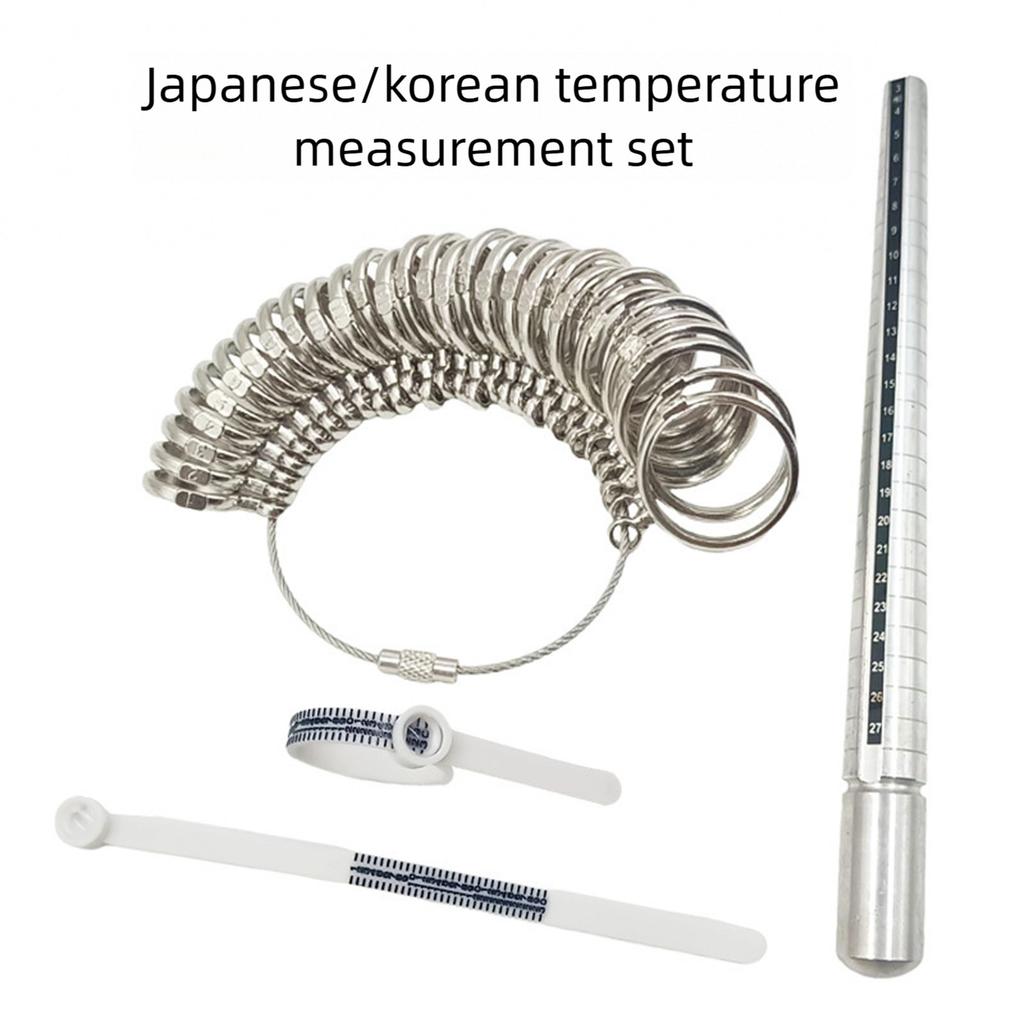 Multifunctional Jewelry Measurement Tool Recyclable Metal Accurate Sizing Tool Suitable for Rings and Accessories