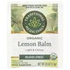 Traditional Medicinals Organic Lemon Balm, Caffeine-Free, 48 Tea Bags, 2.53 Oz (72 G)