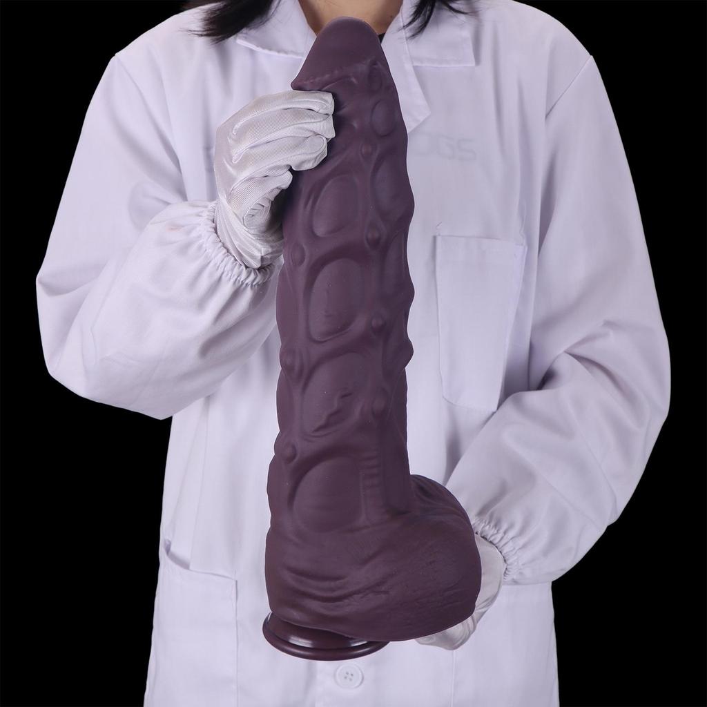 Extra-Large Silicone Seahorse Anal Plug - Unisex Expansion Masturbator