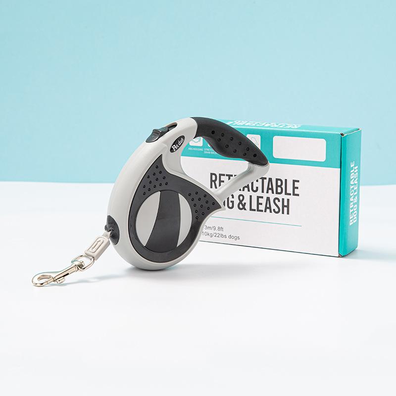 Classic Automatic Retractable Pet Leash 3m/5m Nylon Dog Leash Explosion-proof Dog Leash Upgrade One-button Brake for Dog Travel Training