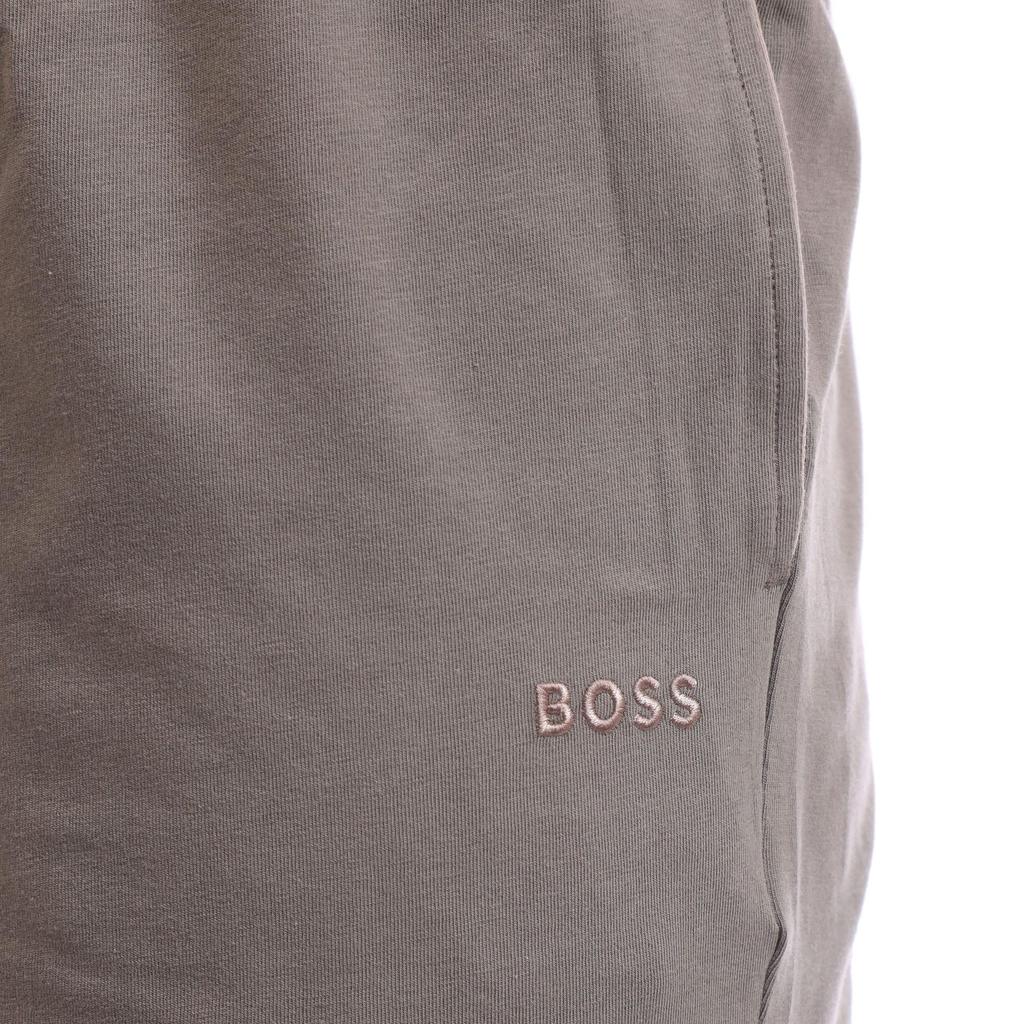Boss Mens Cotton Embroidered Logo Stretch Shorts