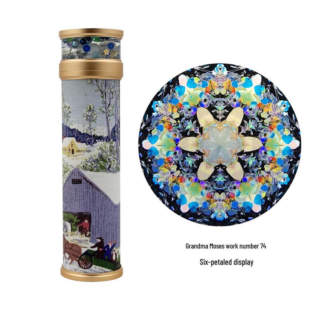 Мистецтво Бабусі Мозес Калейдоскоп Призма - Ручна Робота Колекційний Подарунок на День Народження