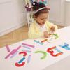 Number & Letter Shape Recognition Wooden Puzzle Set for Kids