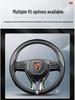 Roewe RX5/I5/I6/RX8/RX3/e5/e6/350 Carbon Fiber Steering Wheel Cover - Genuine Leather