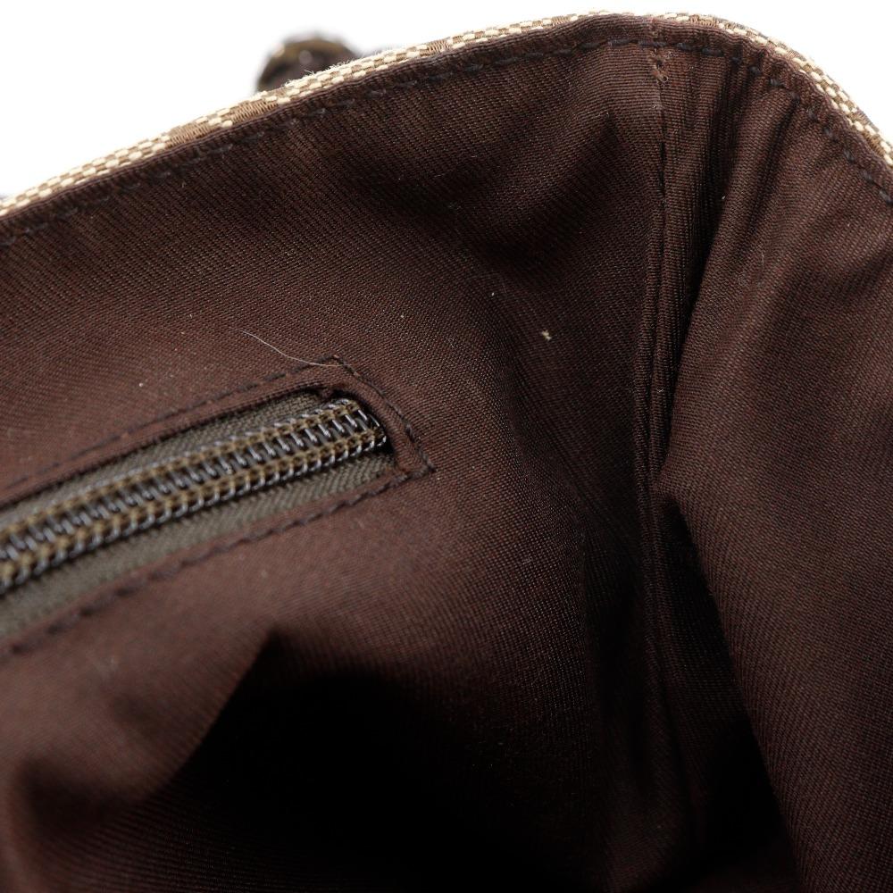 GUCCI Waist bag body bag 145851 beige GG canvas mens Used