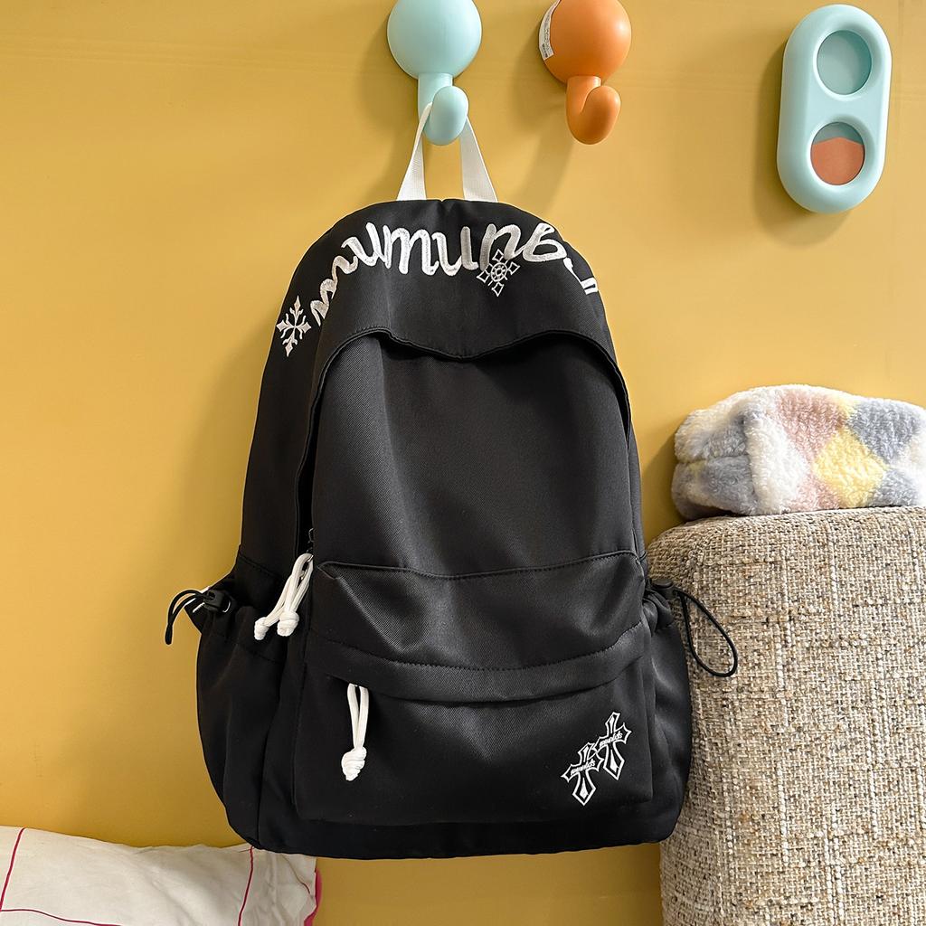 Schoolbag high texture 1011 new Korean version Mori backpack simple versatile junior high school students large capacity computer backpack