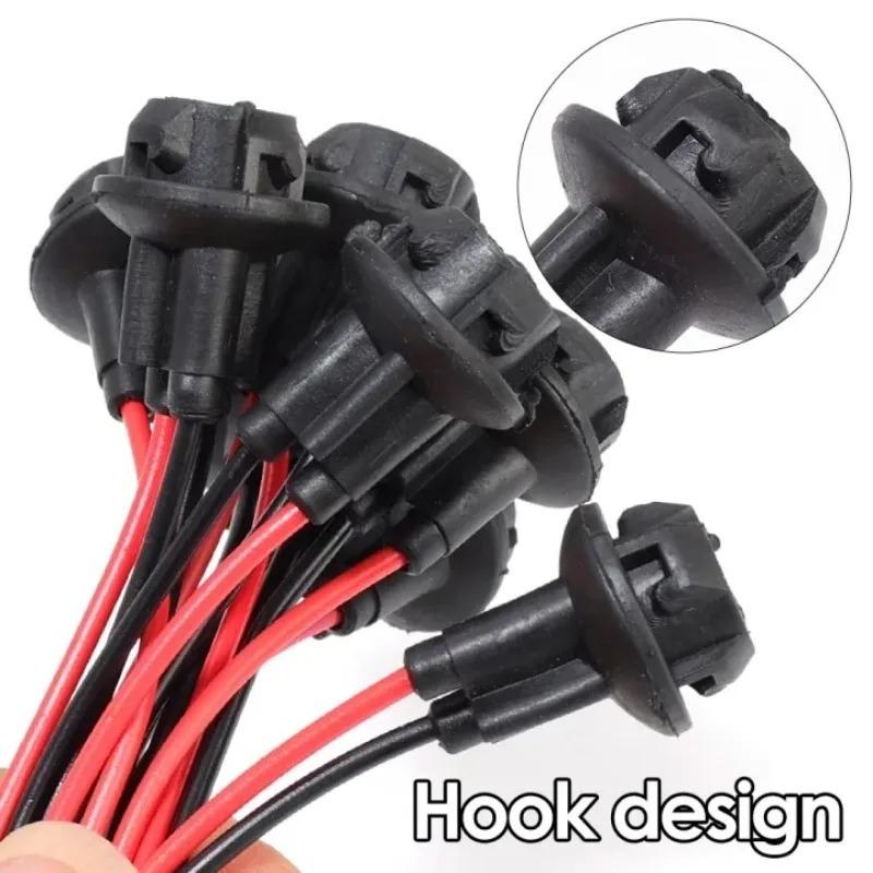 T10 W5W Automotive Wedge Bulb Socket Adapter Extended LED Bulb Socket Adapter Wedge Base Bulb Plug Lights Base Accessories