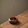 Zen Incense Holder, Solid Wood, Ancient Chinese Style. Perfect for Home & Desk Decor. Holds Sandalwood/Agarwood Incense.