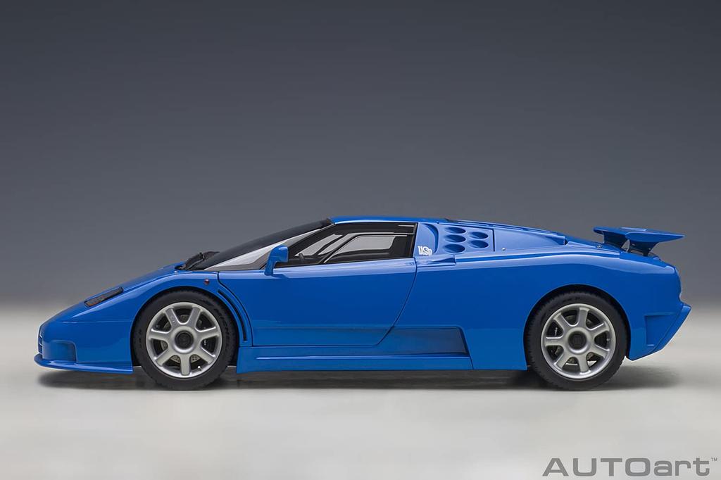 AUTOart Bugatti EB110 SS French Blue Ferdigprodukt 70917 1/18