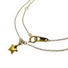 SEIKO Jewelry Star Diamond K18/Necklace, Gold, 2.1g, 41cm, Women's