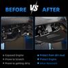 Motorcycle Skid Plate Protector Engine Guard Protector Aluminum for Road Glide FLTRX, CVO Road Glide FLTRXSE, CVO Road Glide FLTRXSTSE ST, Street