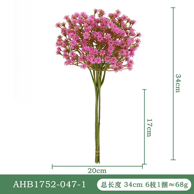 

Искусственные зеленые растения, букеты «Полные звезд», макаронная цветовая гамма, искусственные цветы, реквизит для фото