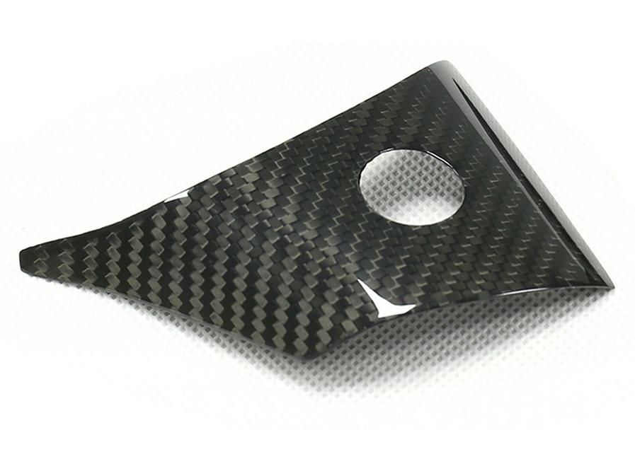 Dry Carbon Fiber Steering Wheel Sticker for Tesla Model 3/Y