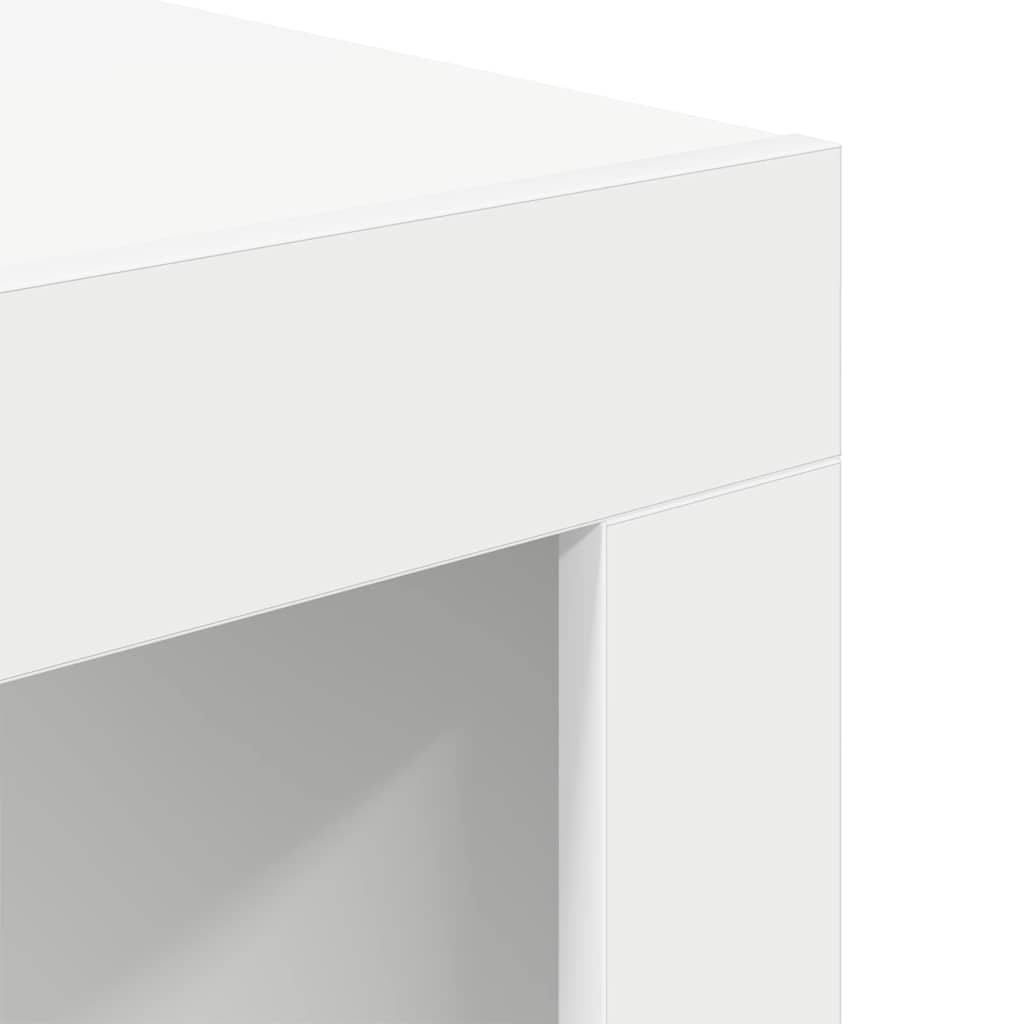 White Coffee Table 50 x 50 x 35 cm Particleboard