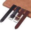 Vintage Oil Wax Leather Watch Strap Pin Buckle Bracelet Universal Cowhide Watchband Accessories 18mm 19mm 20mm 21mm 22mm Belt
