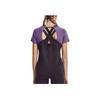 Under Armour Striped Print Crew Neck Short Sleeve T-Shirt Women Tops Purple 1376814-571