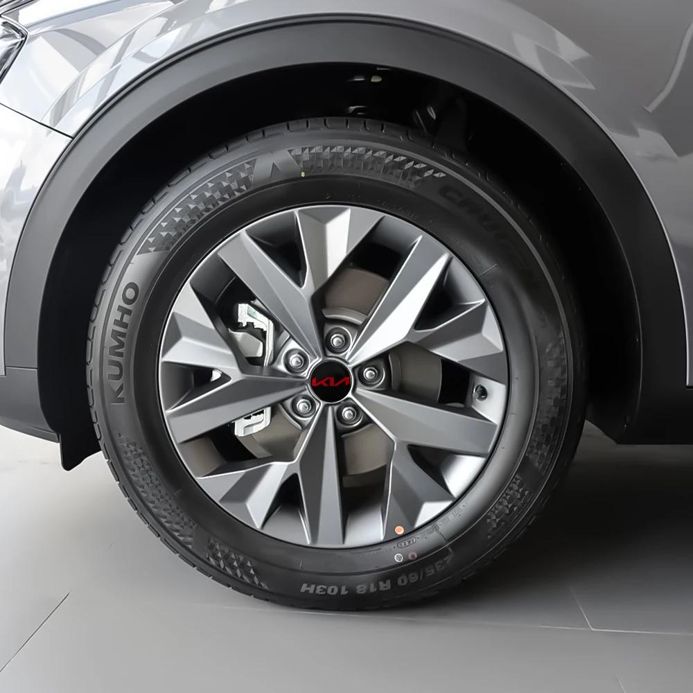AANO1 56/65mm Car Wheel Center Hub Caps Stickers Badge Cover For Kia Sportage Morning Ceed Picanto Rio Niro Stonic Optima Forte K K5