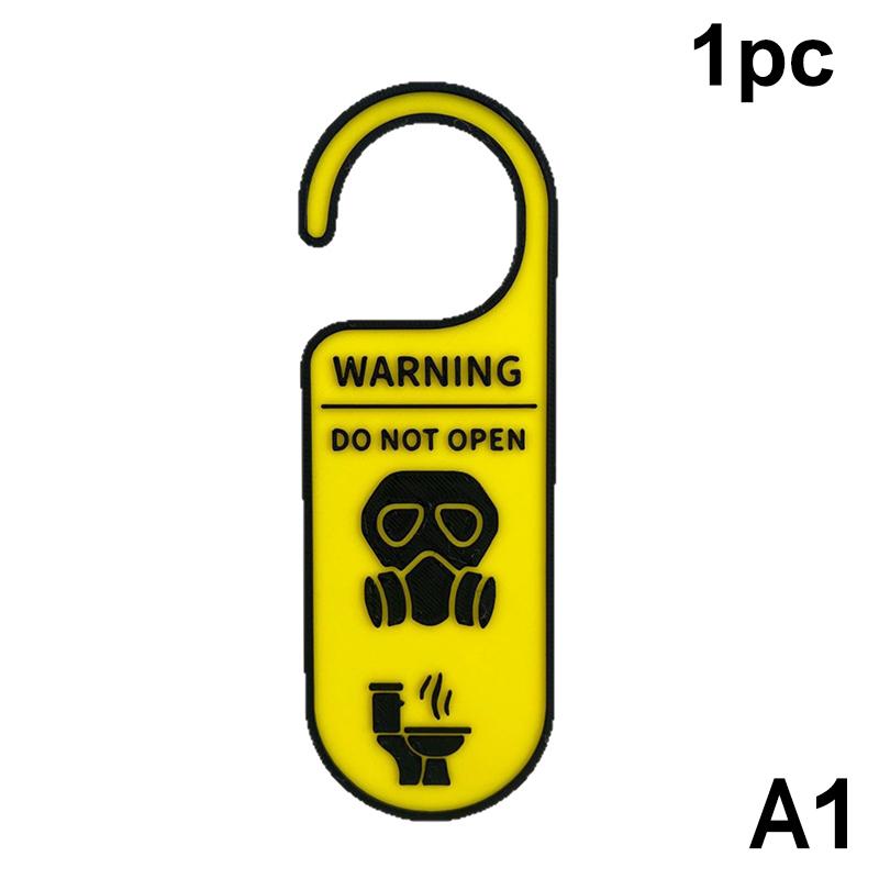 

Попереджувальний знак для туалету Не відкривати двері WC Знаки Декорація Підвіски на двері Ручки дверей Вішалка Підвіска Ванна кімната Підвішування