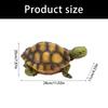 Floating Resin Tortoise Figurine Pond Statue Outdoor Accessories Float Tortoise Funny Craft for Garden Park Pool Pond