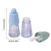 4-5ml Pusta tubka na błyszczyk z dużą główką pędzelka, DIY Plastikowy elegancki pojemnik na płynną pomadkę, Okrągła mini buteleczka na próbki błyszczyka