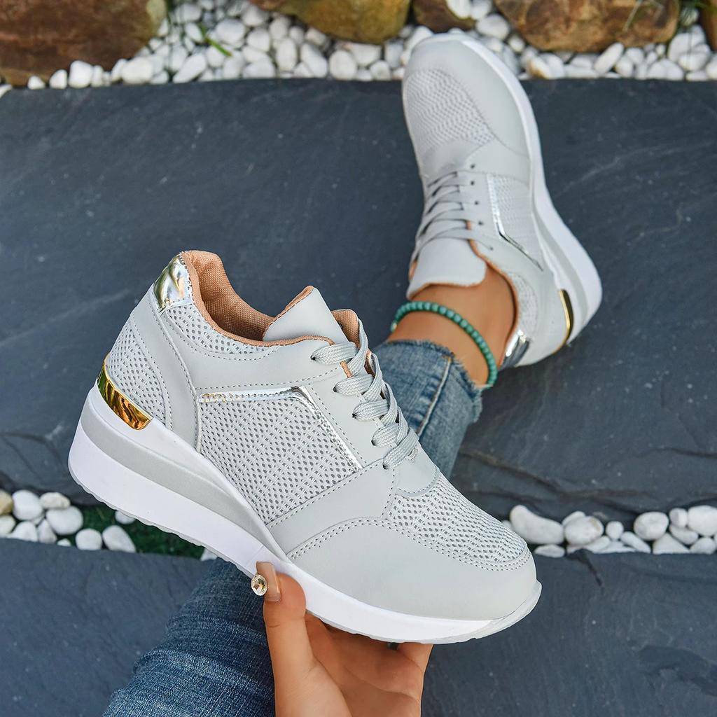 Fashion 2025 New Women Sneakers Large Size Casual High Quality Shoes for Women Wear-resistant Platform Sneakers Women Zapatos De Mujer