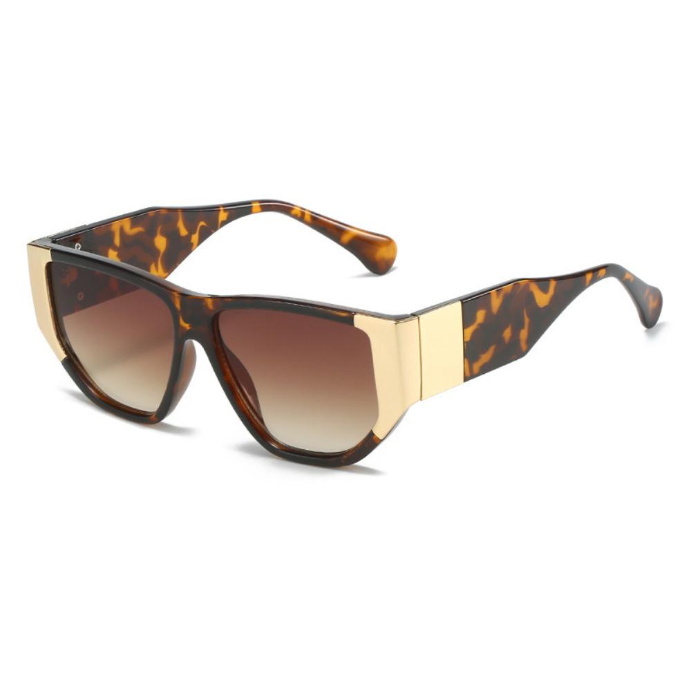 

PC Sunglasses Goggles UV400 Gradient Lenses Big Frames Shades Clear View Block Glare UV Protection Sun Glasses